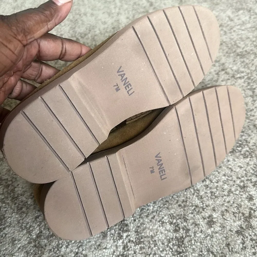 Vaneli KIMMO SUEDE ORNAMENT FLAT Shoes 7